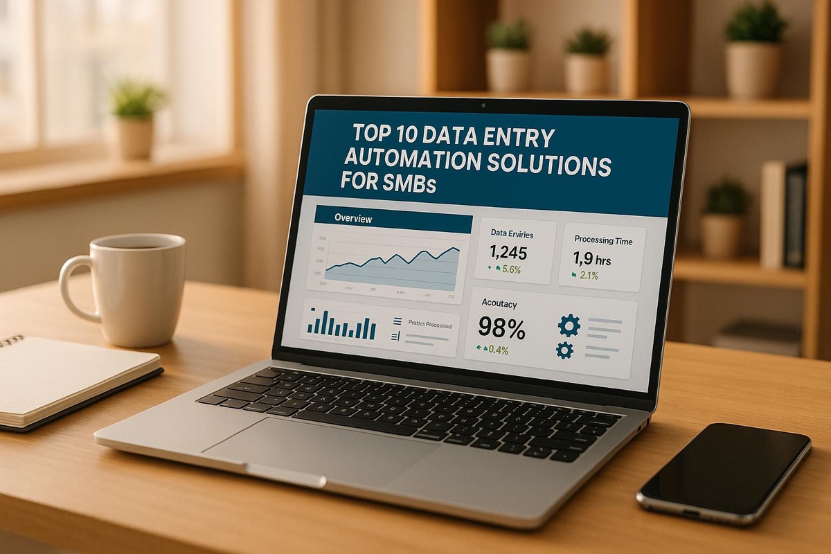 Explore 10 data entry automation solutions that can save SMBs time and money by reducing errors and improving efficiency.